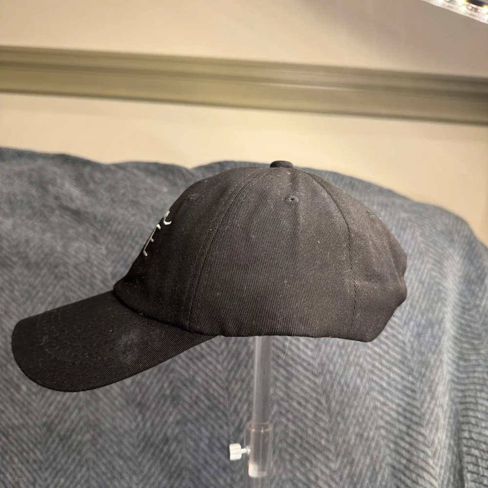 Mom Life Slideback Hat Black One Size Adjustable Embroidered Cap
